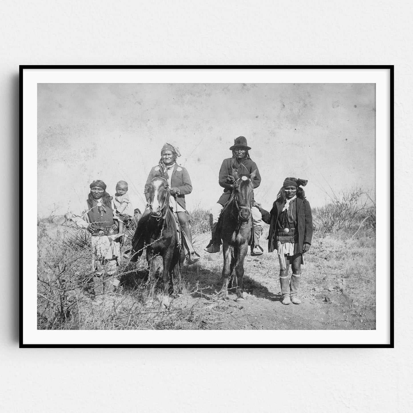 Geronimo on Horse
