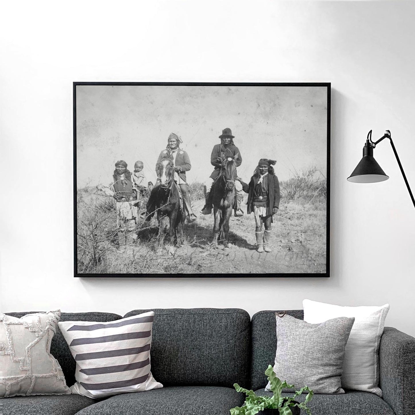Geronimo on Horse