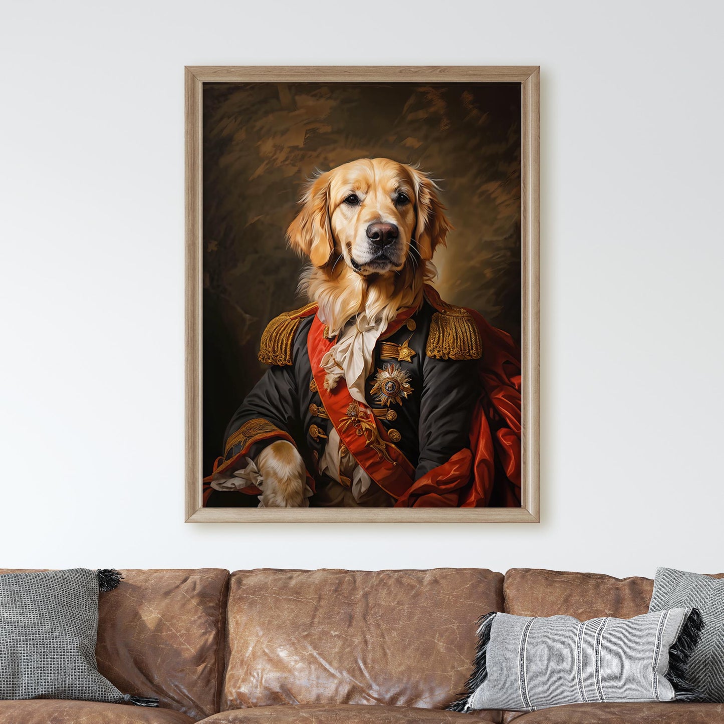 Golden Retriever Aristocrat Portrait