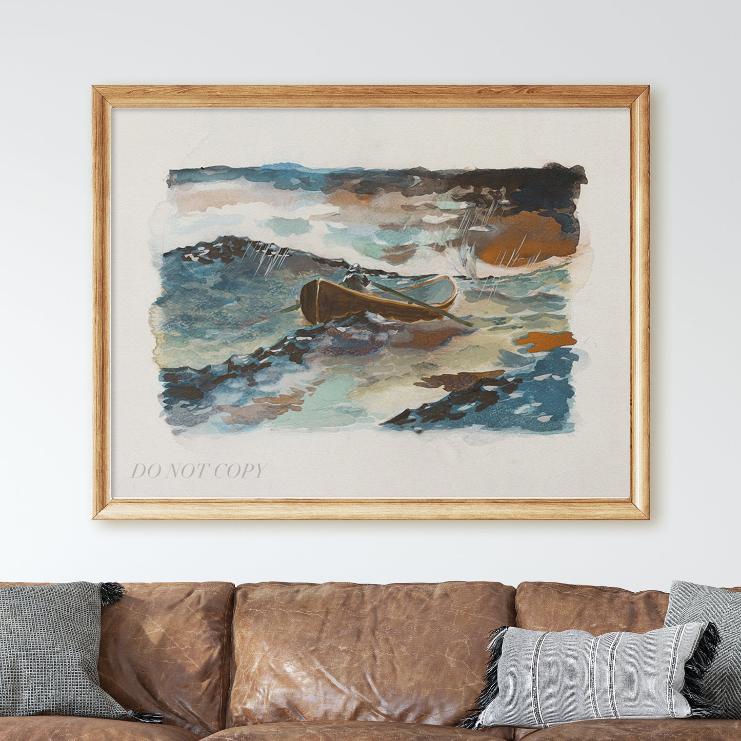 Good Will Hunting Rowboat Painting