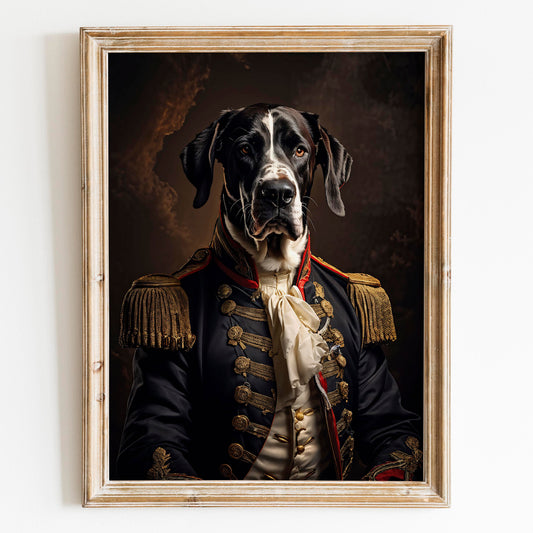 Great Dane Aristocrat Portrait