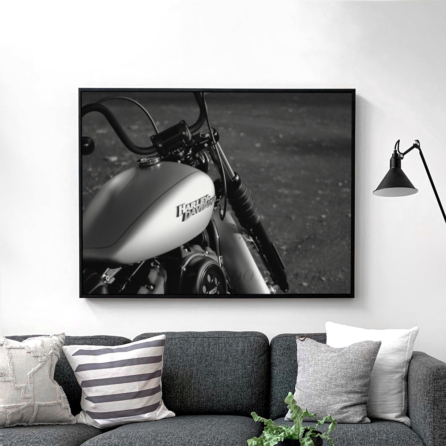 Harley Davidson Vintage Motorcycle