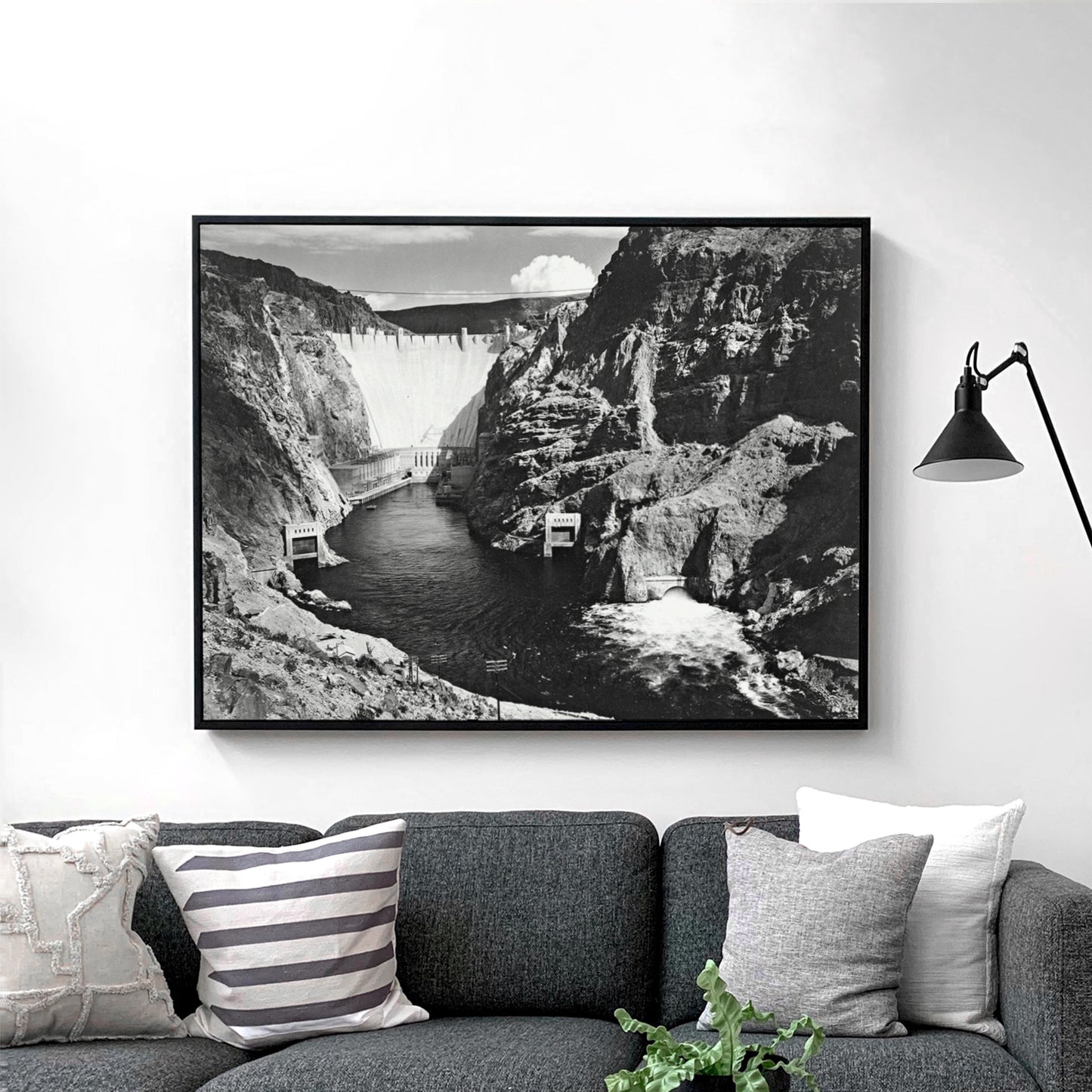 Hoover Dam, Nevada by Ansel Adams