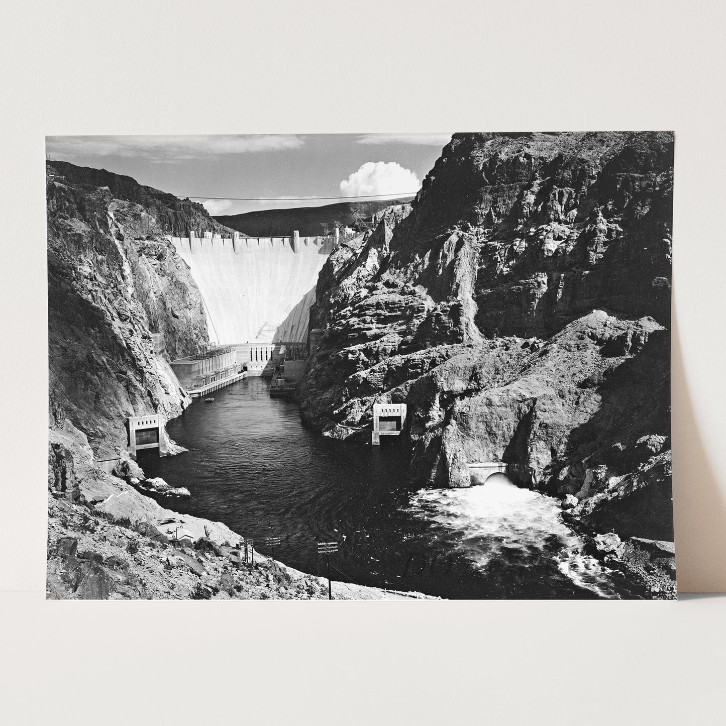 Hoover Dam, Nevada by Ansel Adams