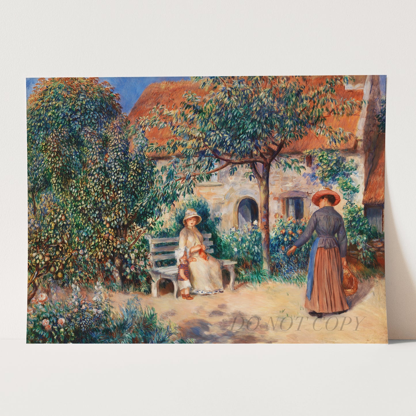 In Brittany (1886) by Pierre-Auguste Renoir