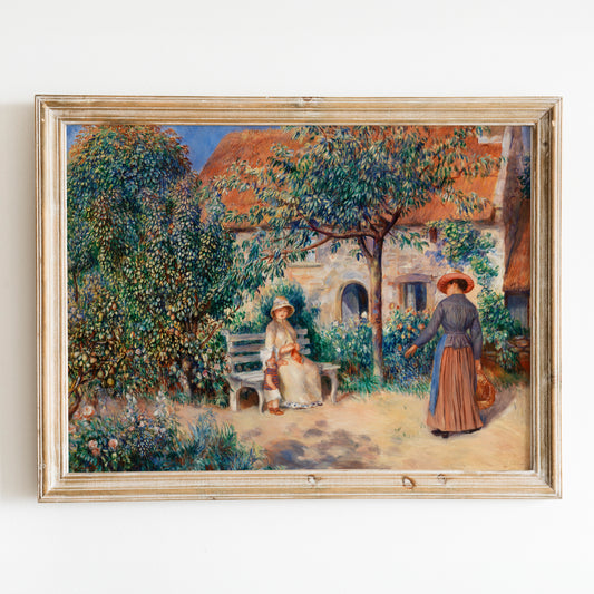 In Brittany (1886) by Pierre-Auguste Renoir