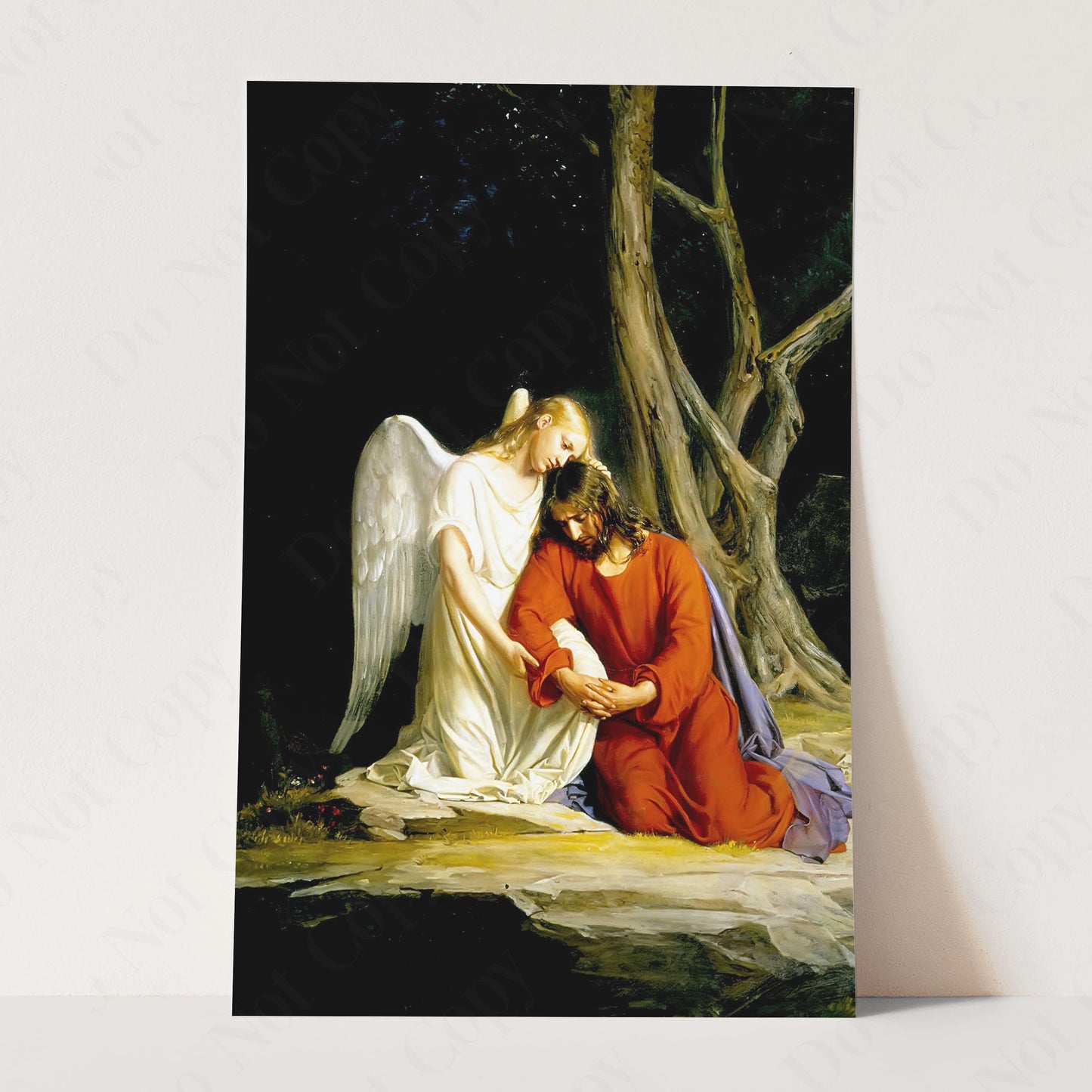 Jesus Christ In The Garden Of Gethsemane