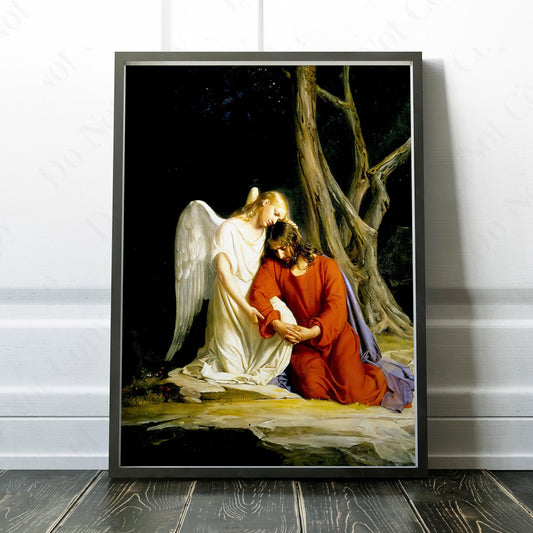 Jesus Christ In The Garden Of Gethsemane