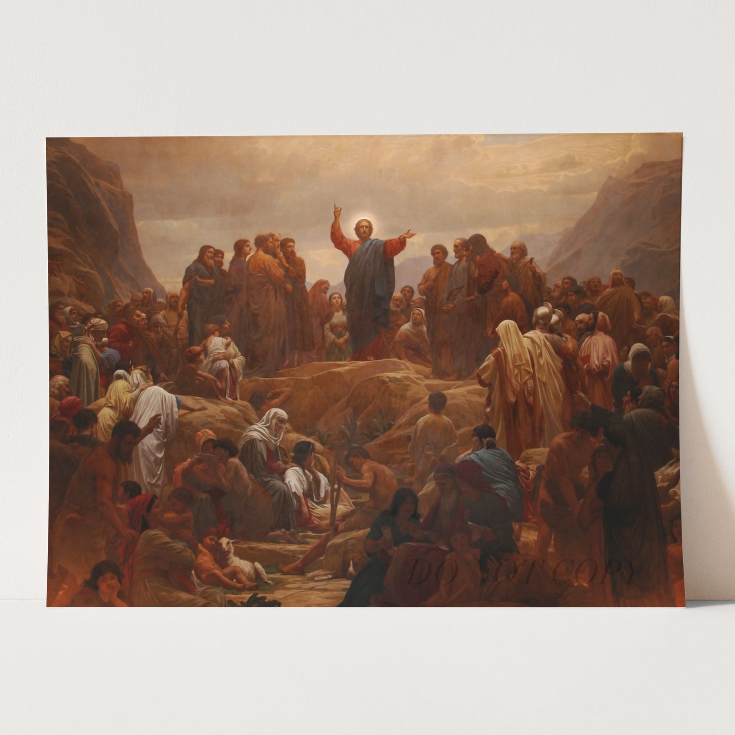 Jesus Christ Sermon On The Mount