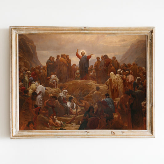 Jesus Christ Sermon On The Mount