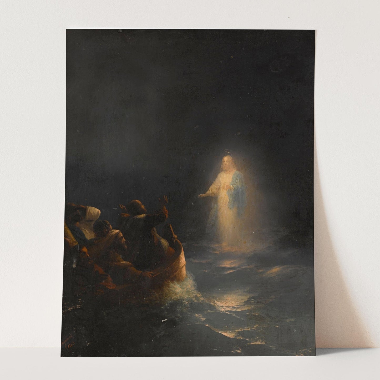 Jesus Christ Walking On Water