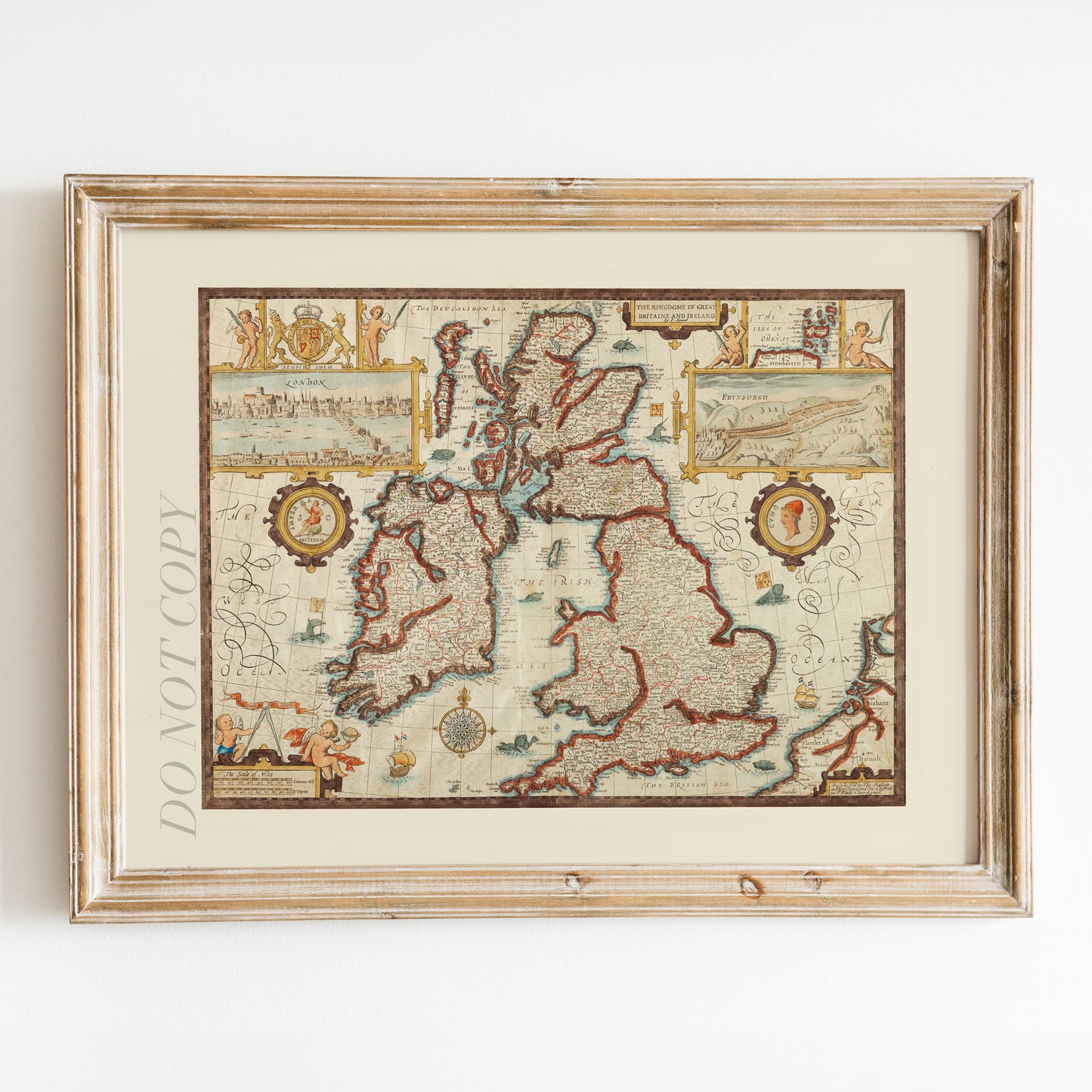 John Speede's British Isle Map (1770)