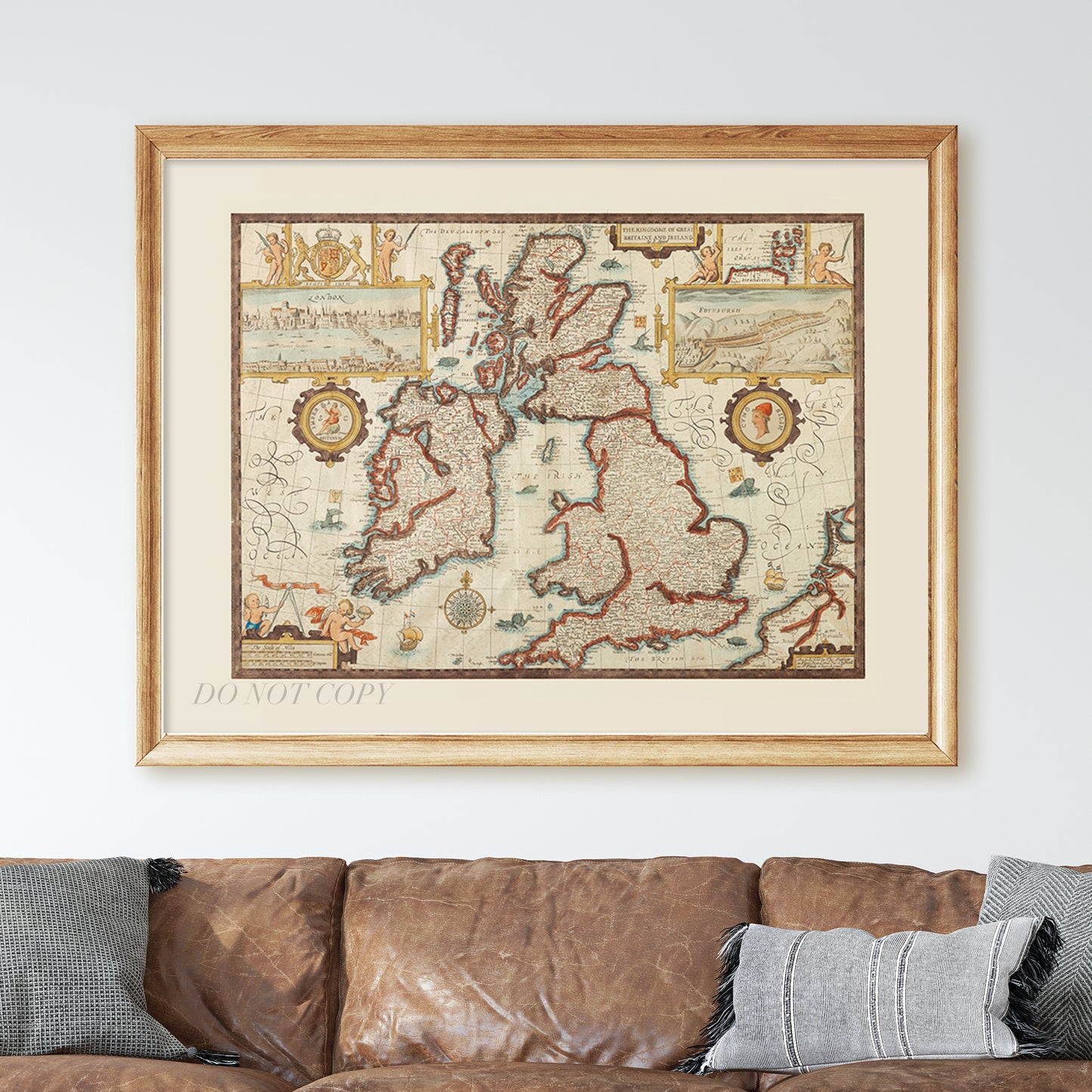 John Speede's British Isle Map (1770)