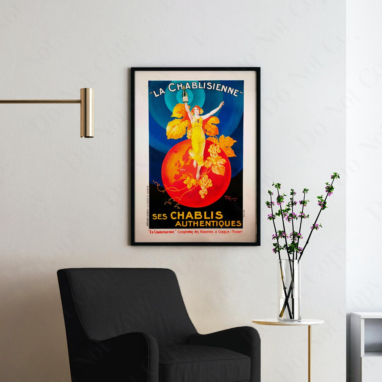 La Chablisienne, Vintage Advertising
