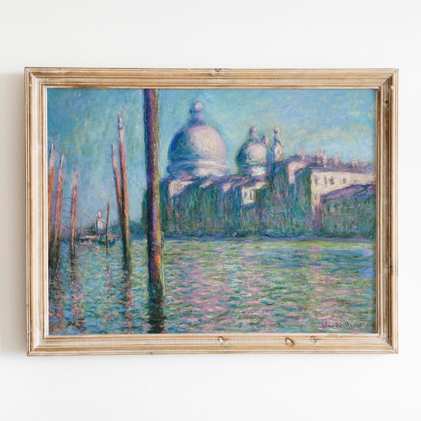 Le Grand Canal (1908) by Claude Monet
