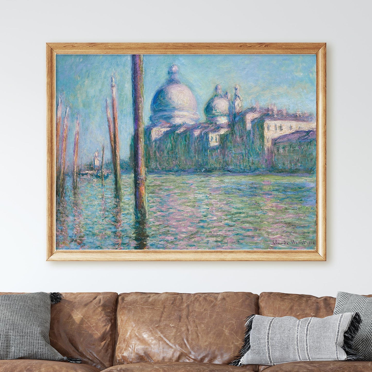Le Grand Canal (1908) by Claude Monet