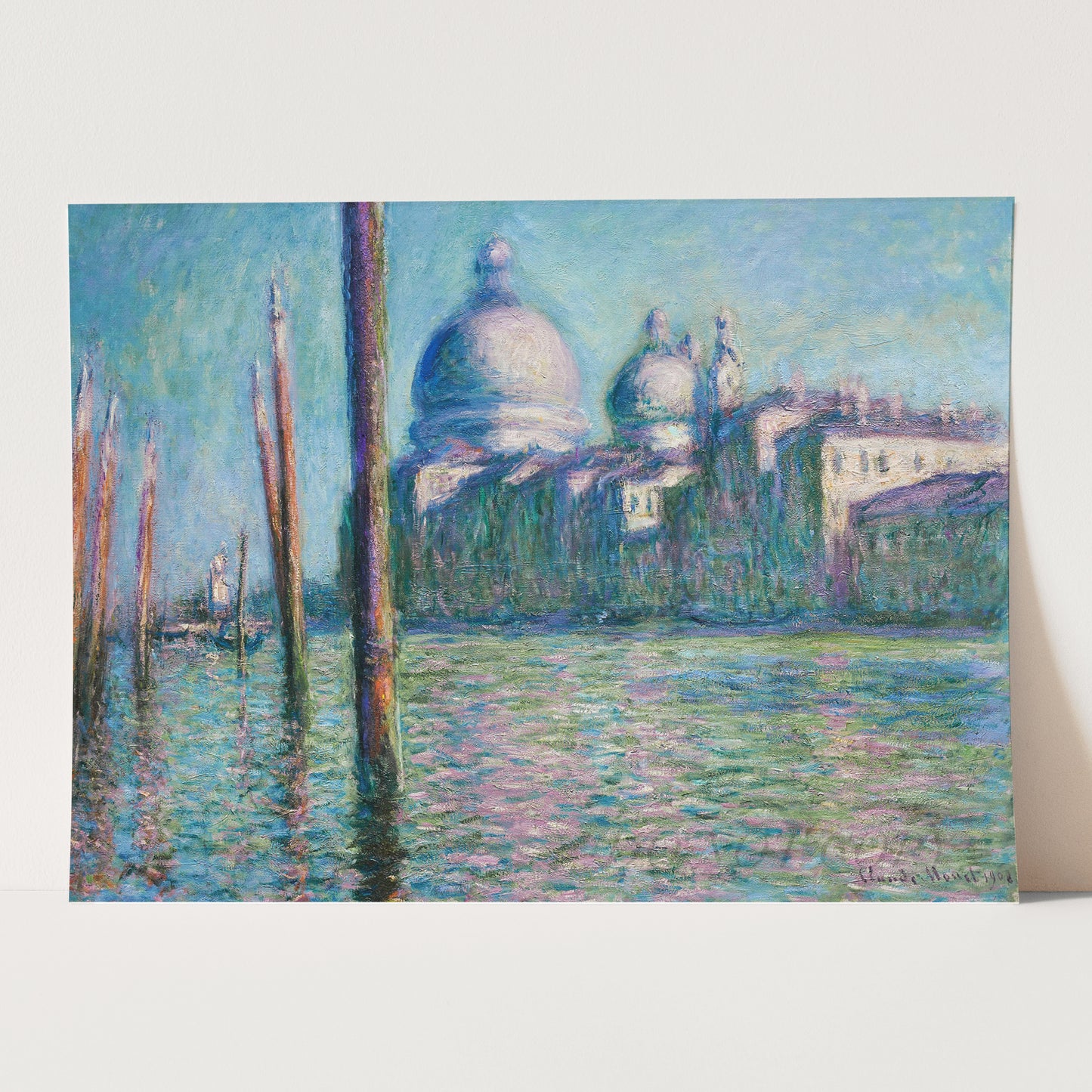 Le Grand Canal (1908) by Claude Monet