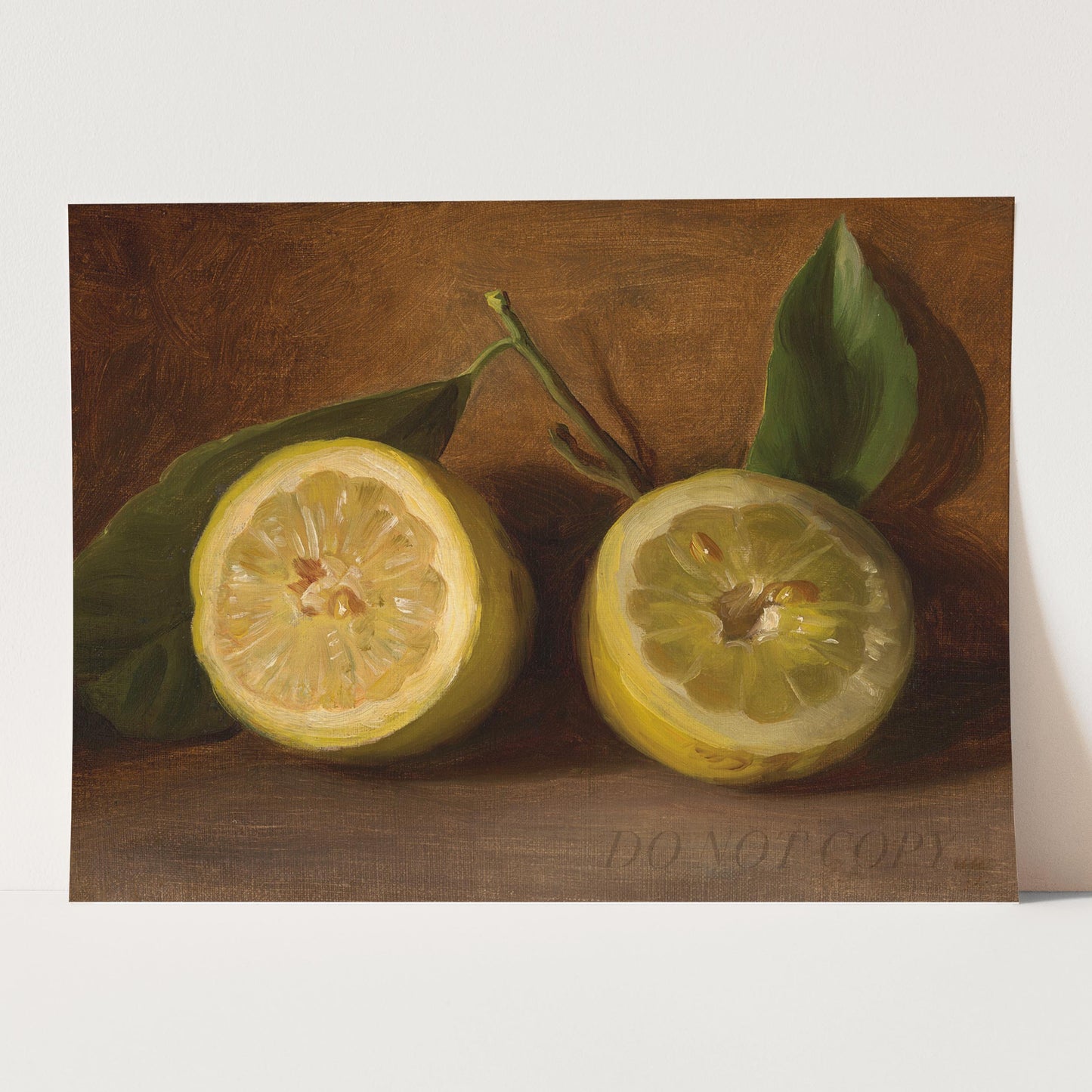 Lemon Still Life