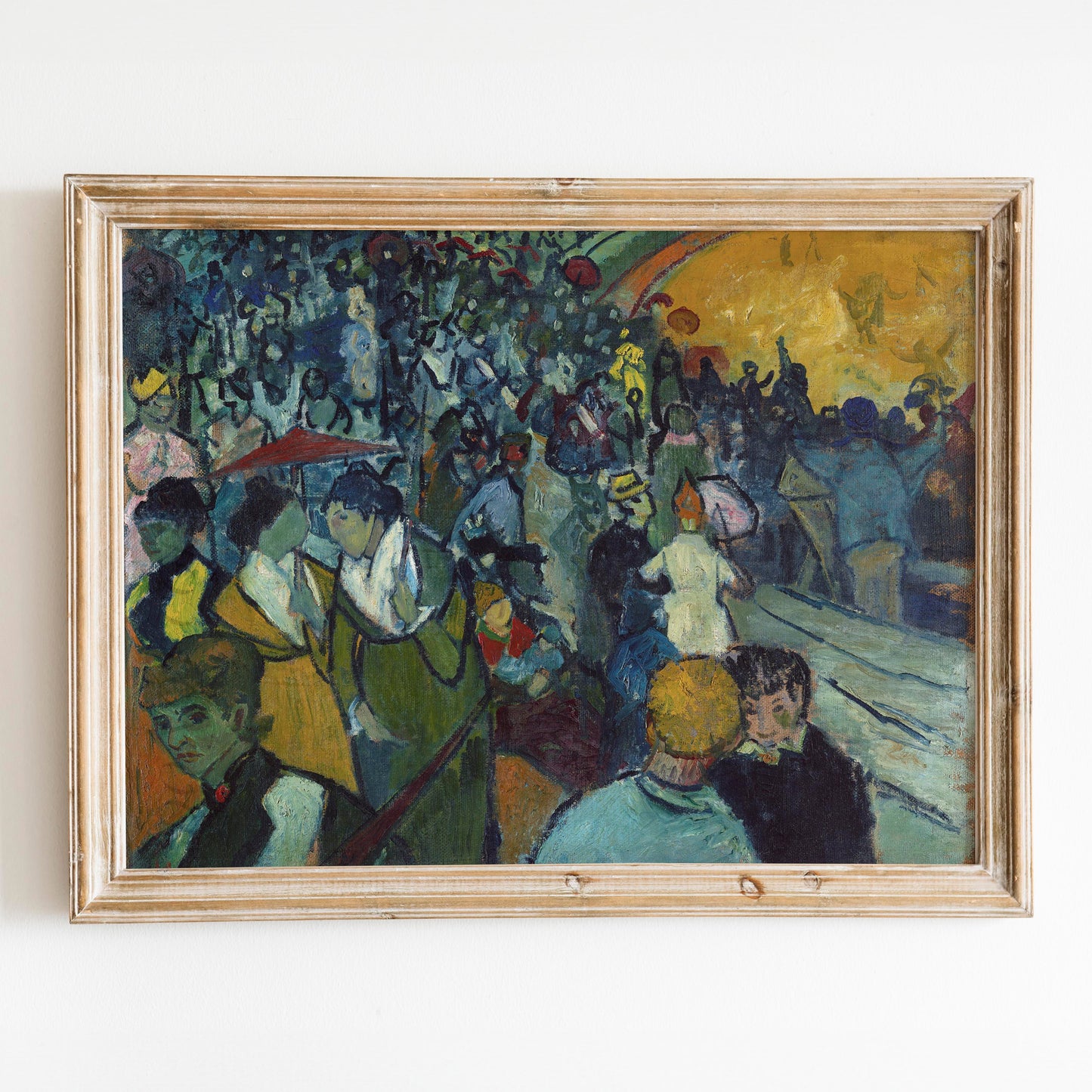 Les Arènes (1888) by Vincent Van Gogh