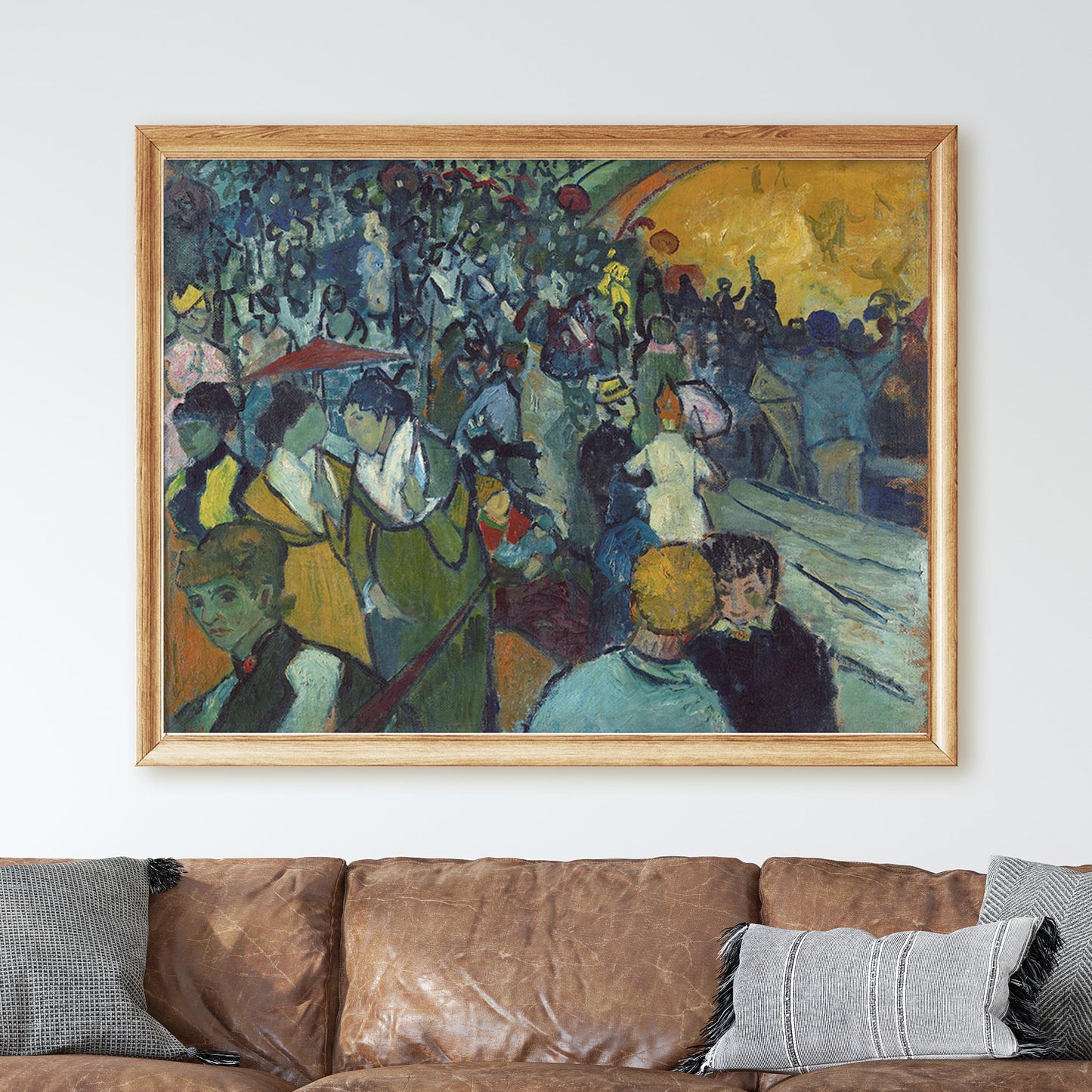 Les Arènes (1888) by Vincent Van Gogh