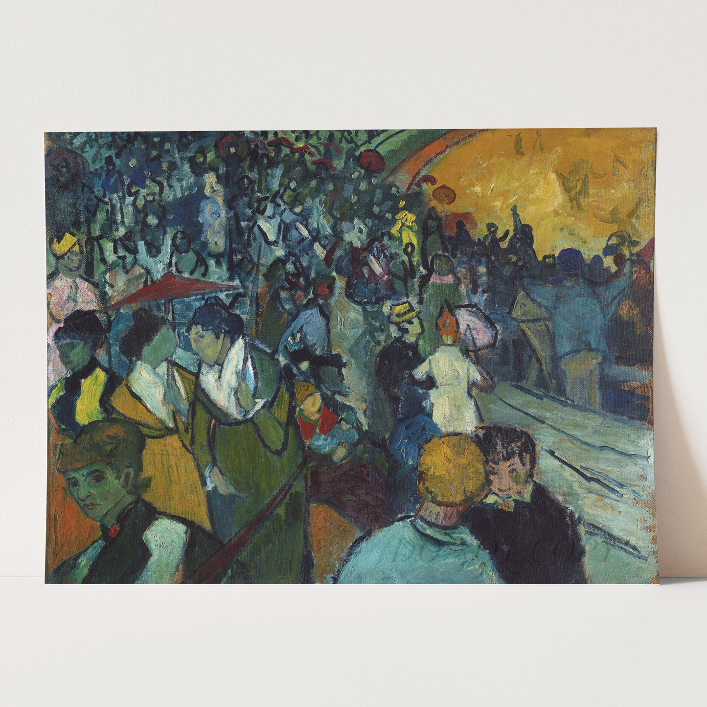 Les Arènes (1888) by Vincent Van Gogh