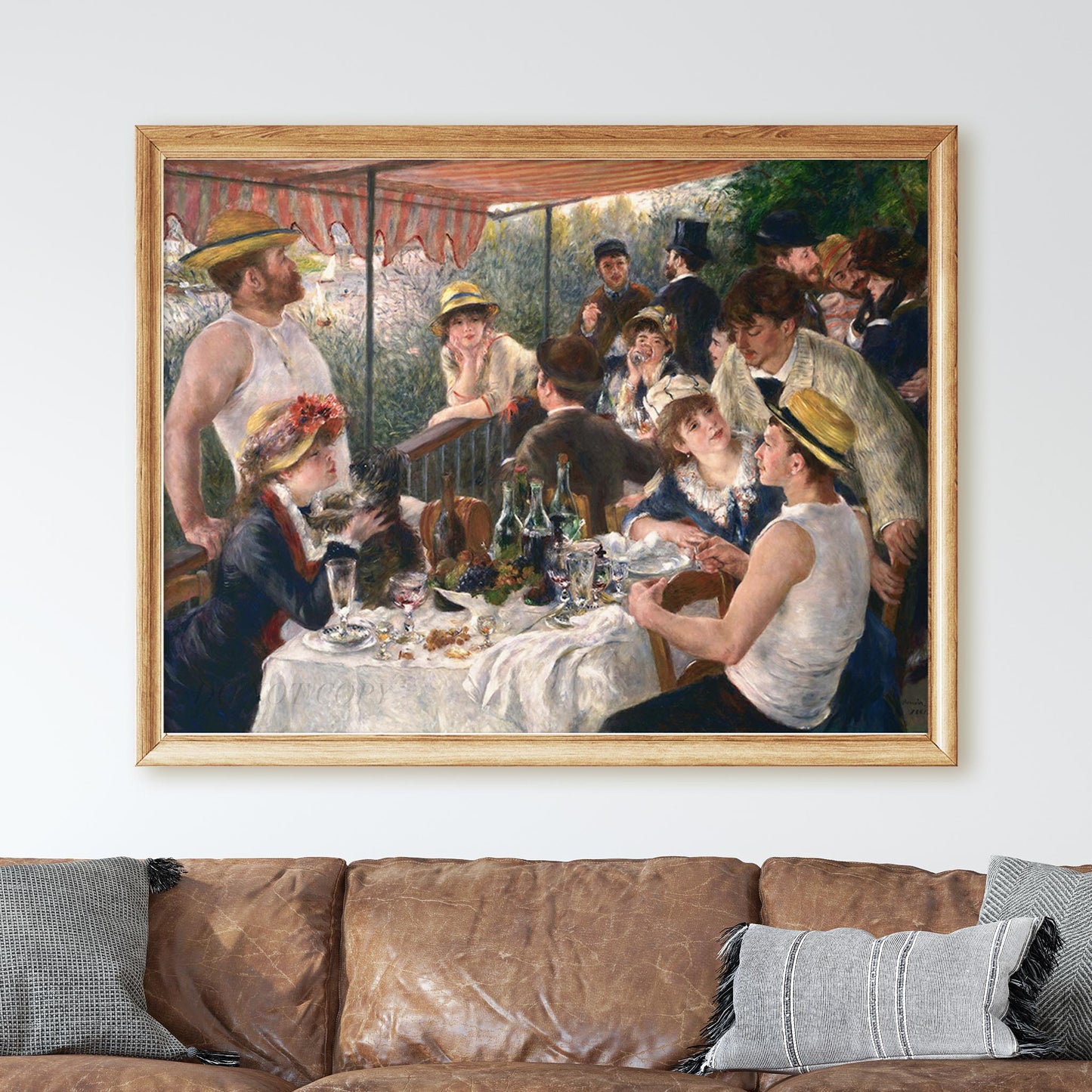 Luncheon of the Boating Party by Pierre-Auguste Renoir