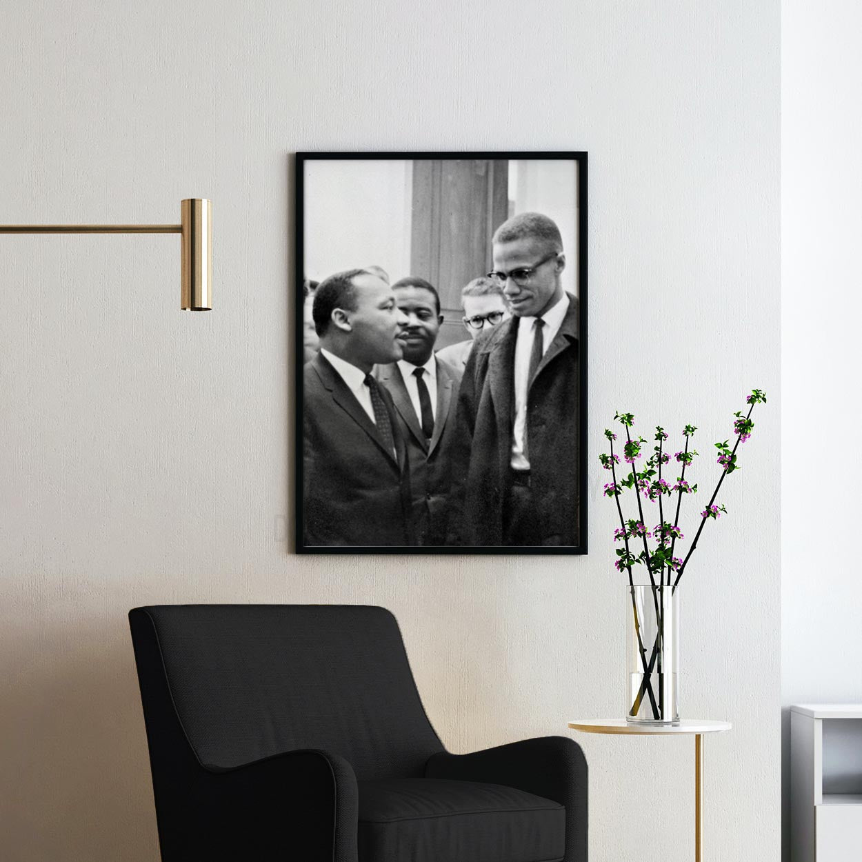 MLK Martin Luther King Jr & Malcolm X