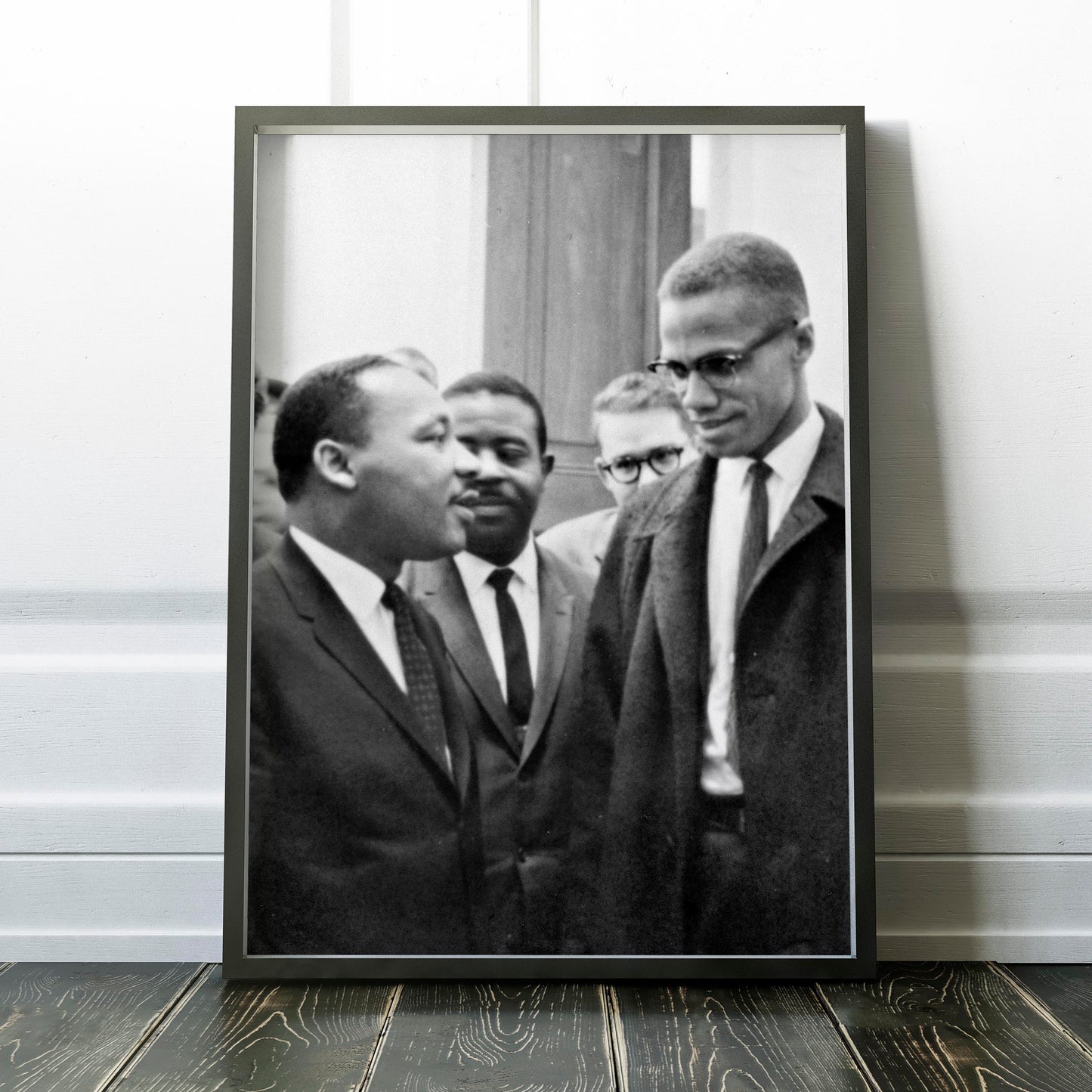 MLK Martin Luther King Jr & Malcolm X