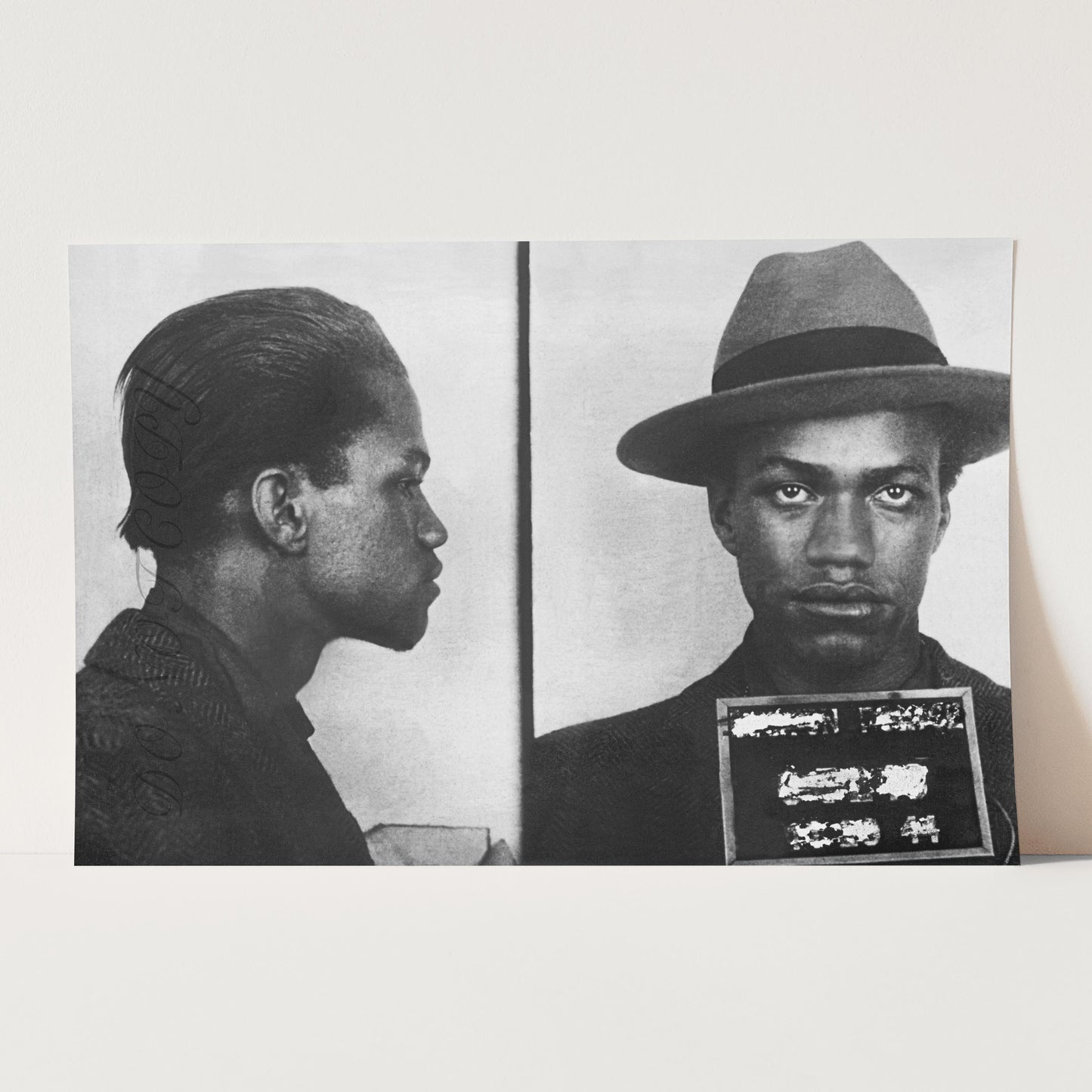 Malcolm X Mugshot 1944