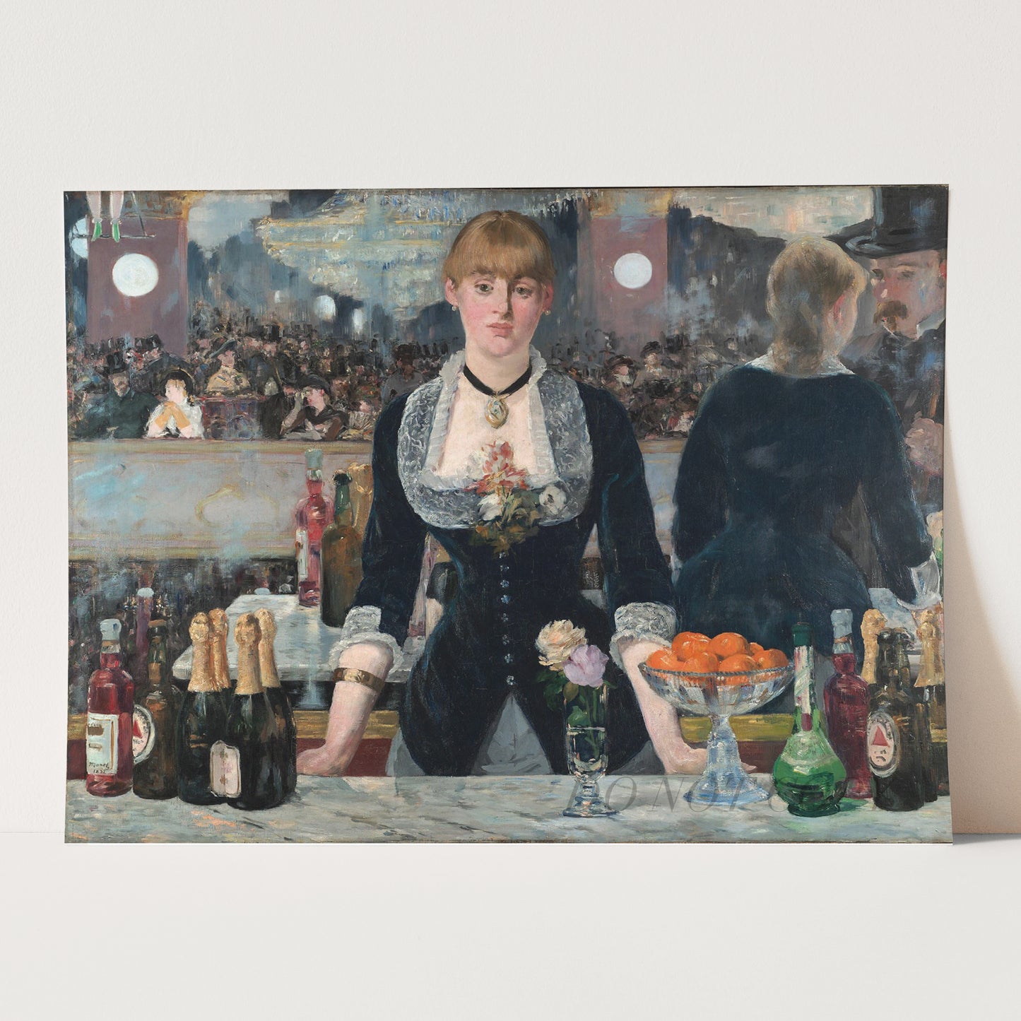 A Bar at the Folies-Bergère (1882) by Édouard Manet