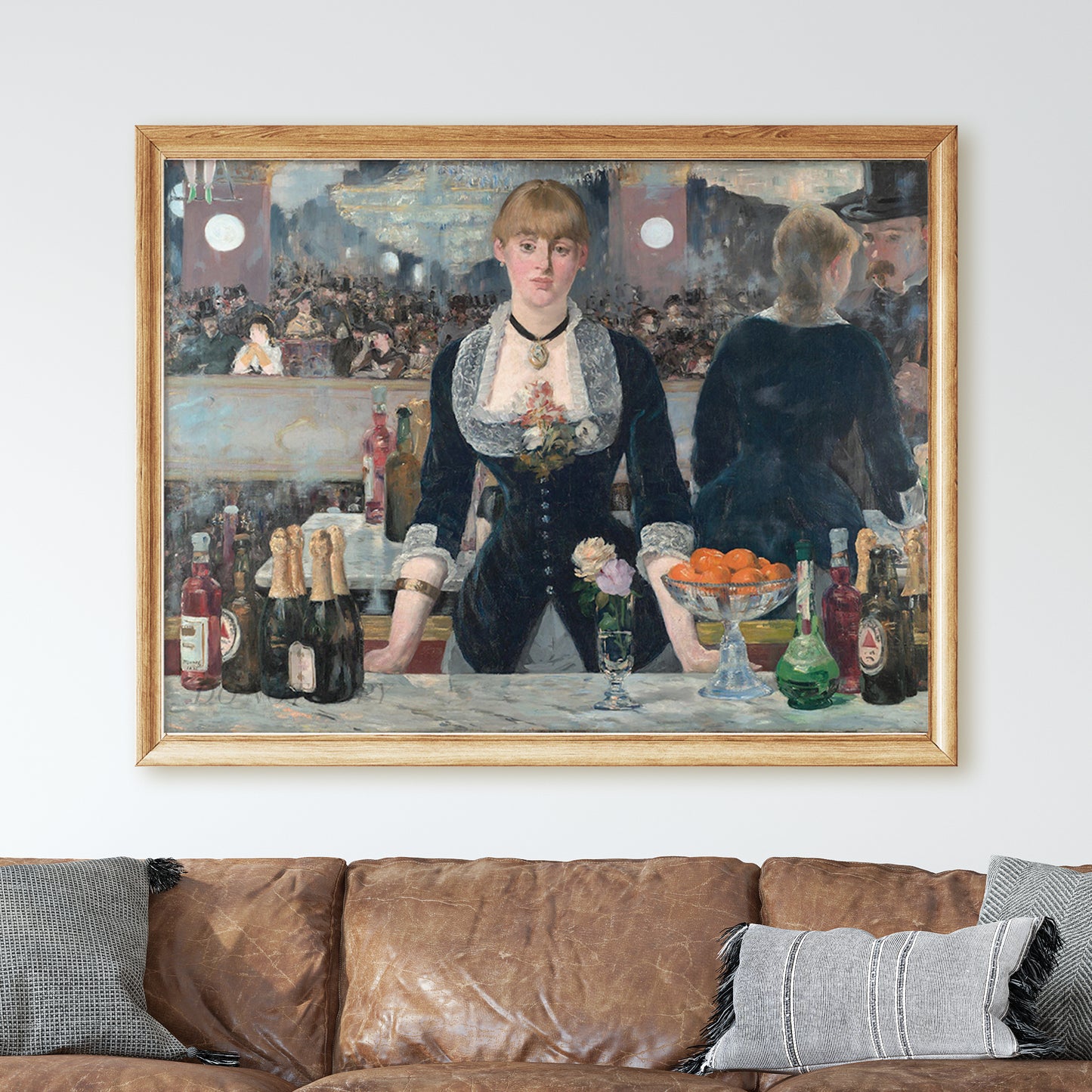 A Bar at the Folies-Bergère (1882) by Édouard Manet