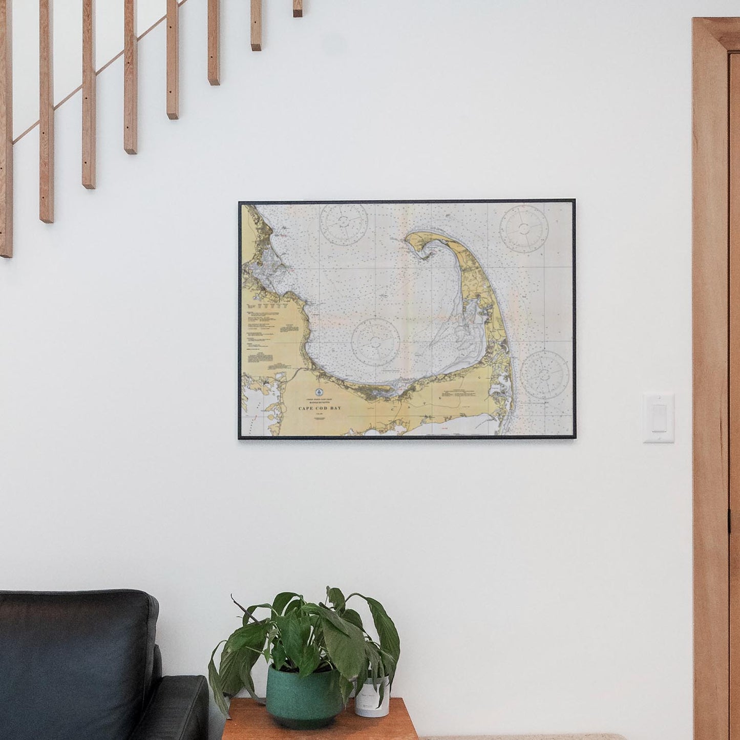 Map of Cape Cod Bay Massachusetts