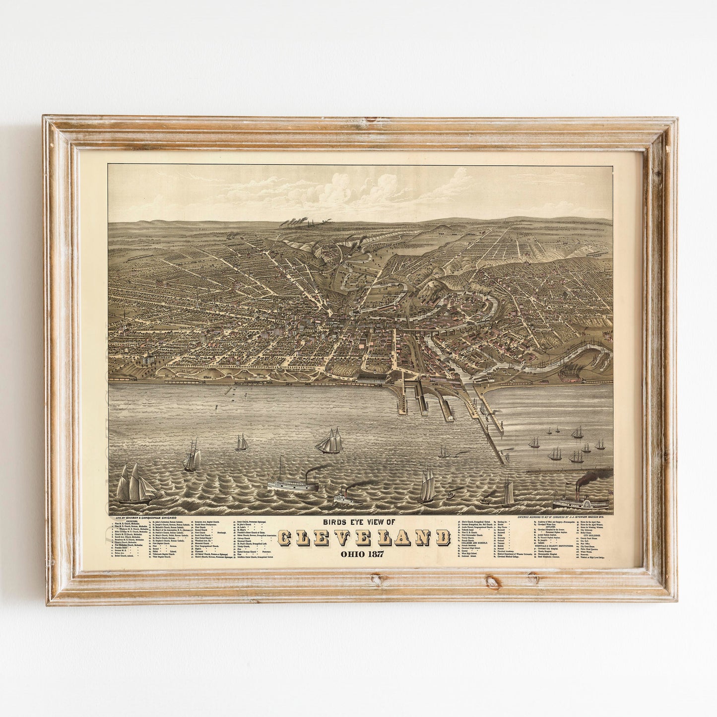Map of Cleveland