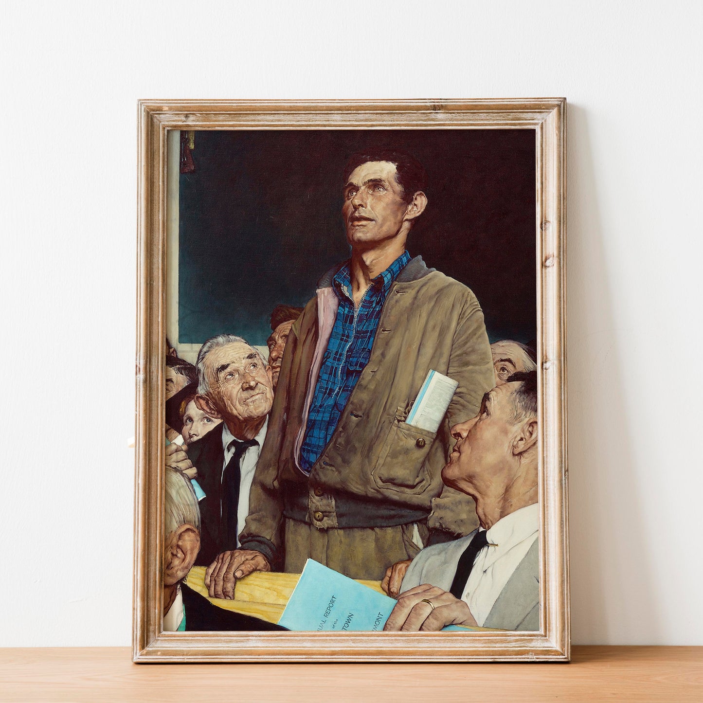 Norman Rockwell Freedom of Speech