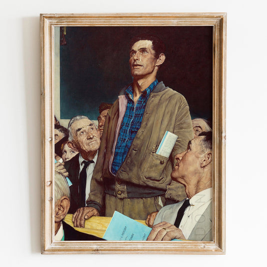 Norman Rockwell Freedom of Speech