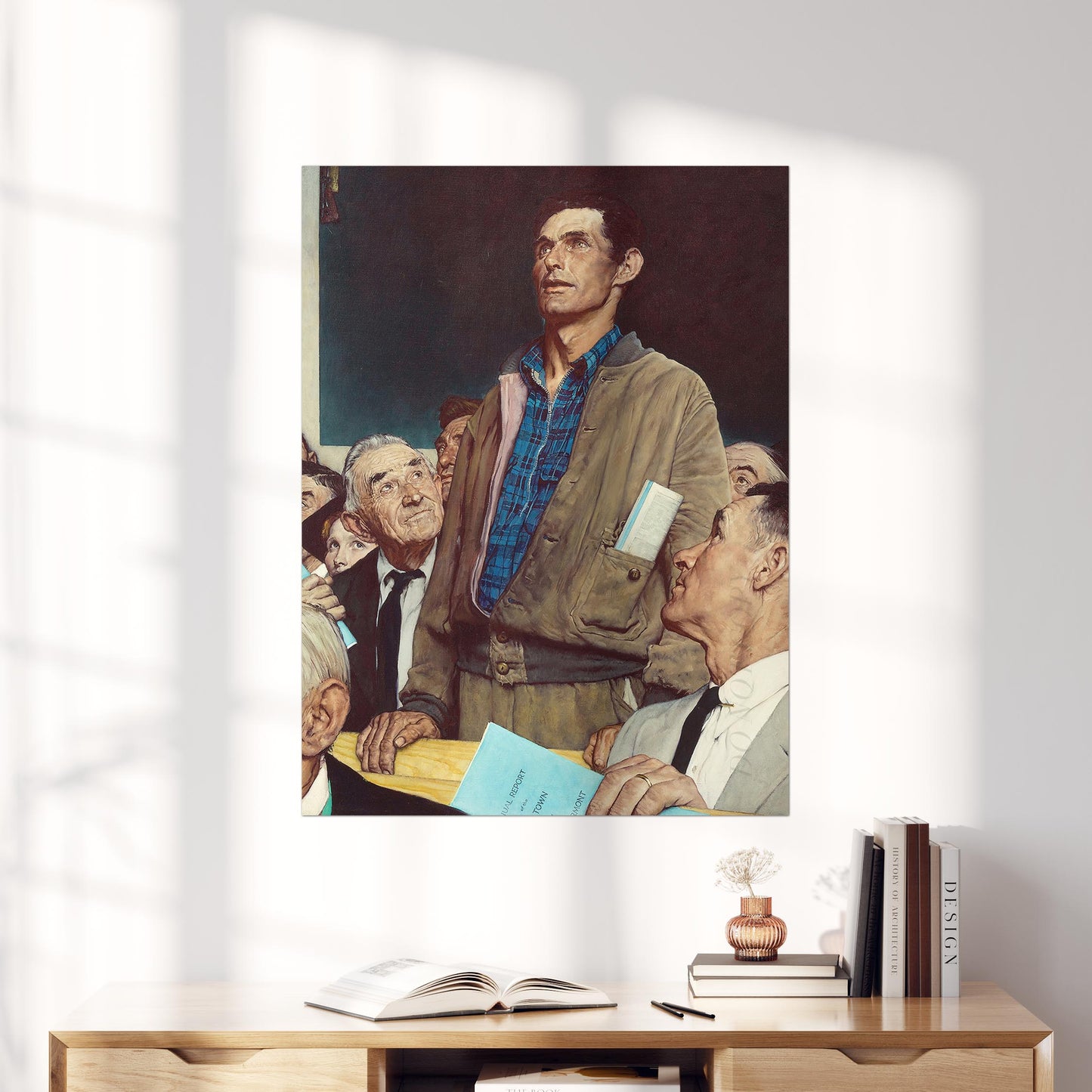 Norman Rockwell Freedom of Speech