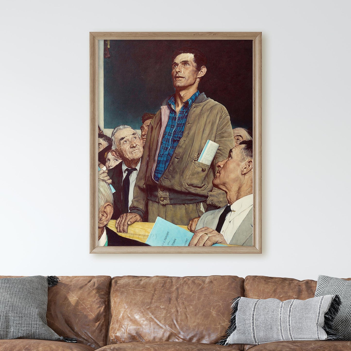 Norman Rockwell Freedom of Speech