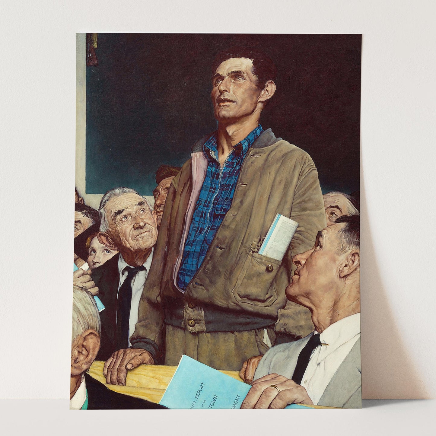 Norman Rockwell Freedom of Speech
