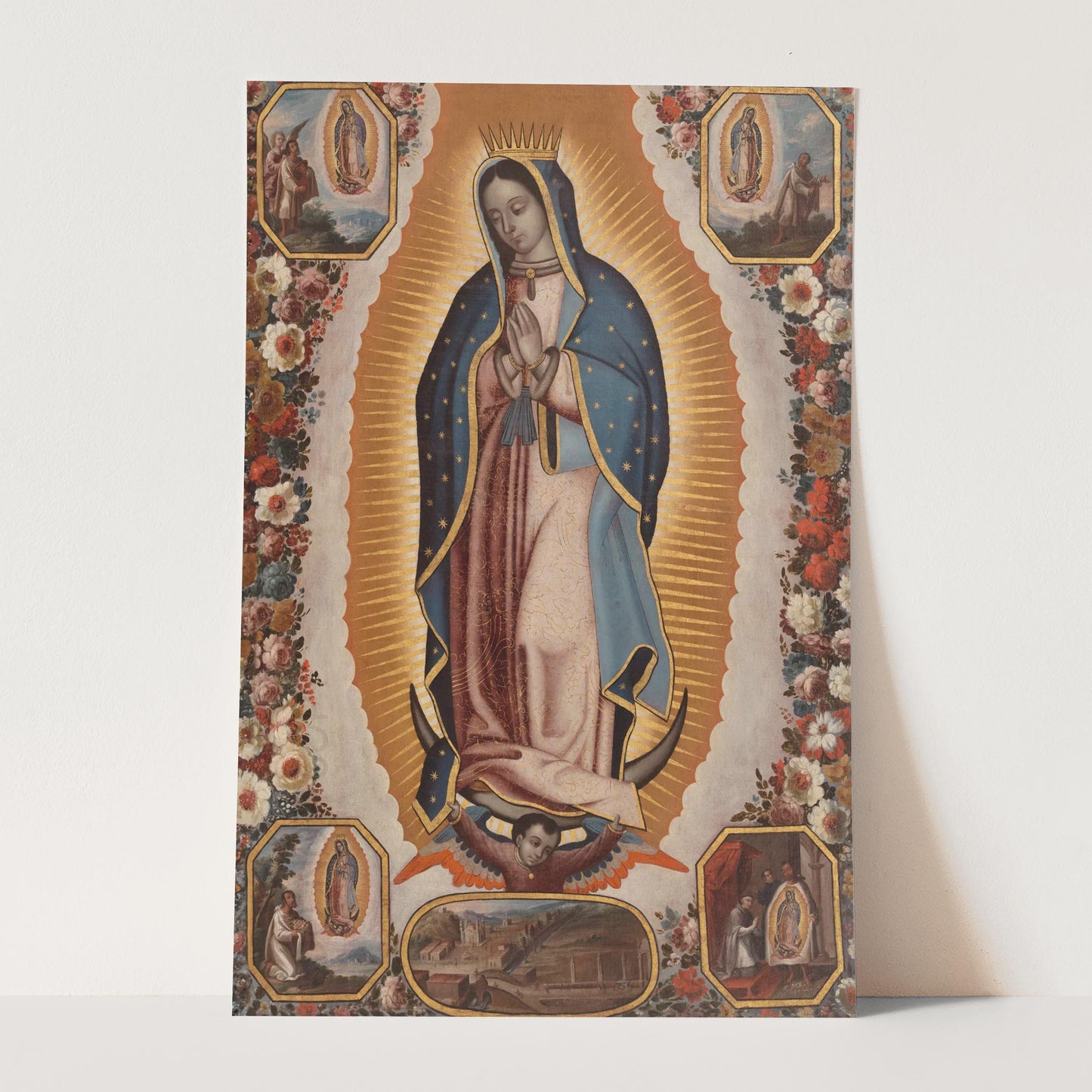 Our Lady of Guadalupe Mary and Jesus