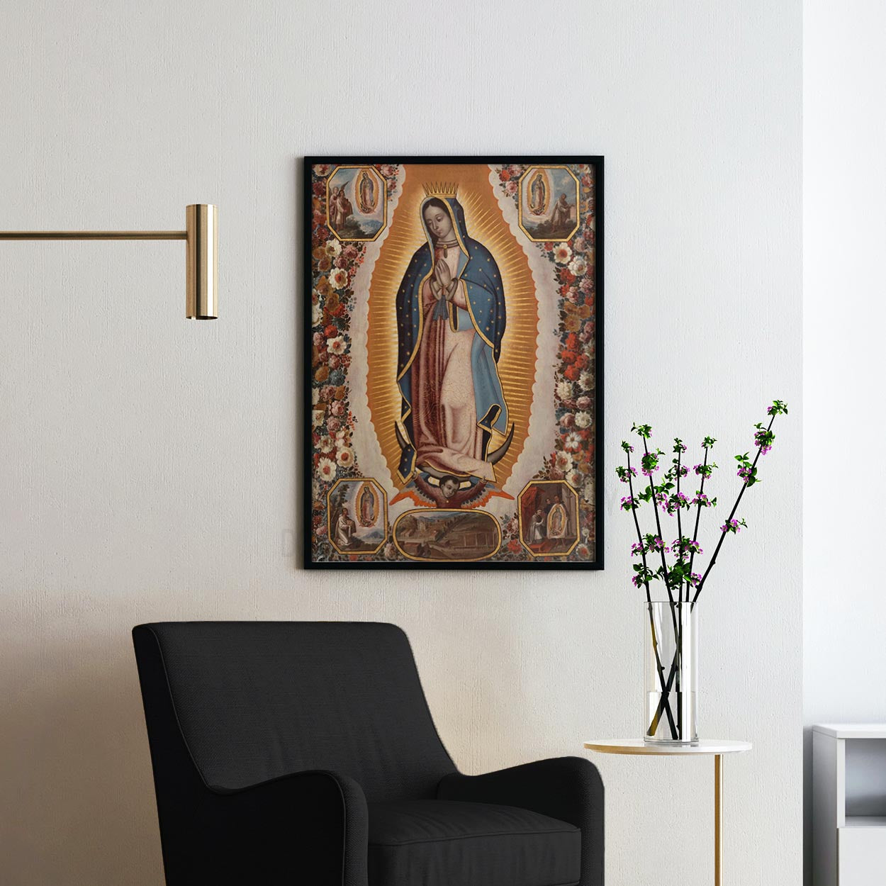 Our Lady of Guadalupe Mary and Jesus