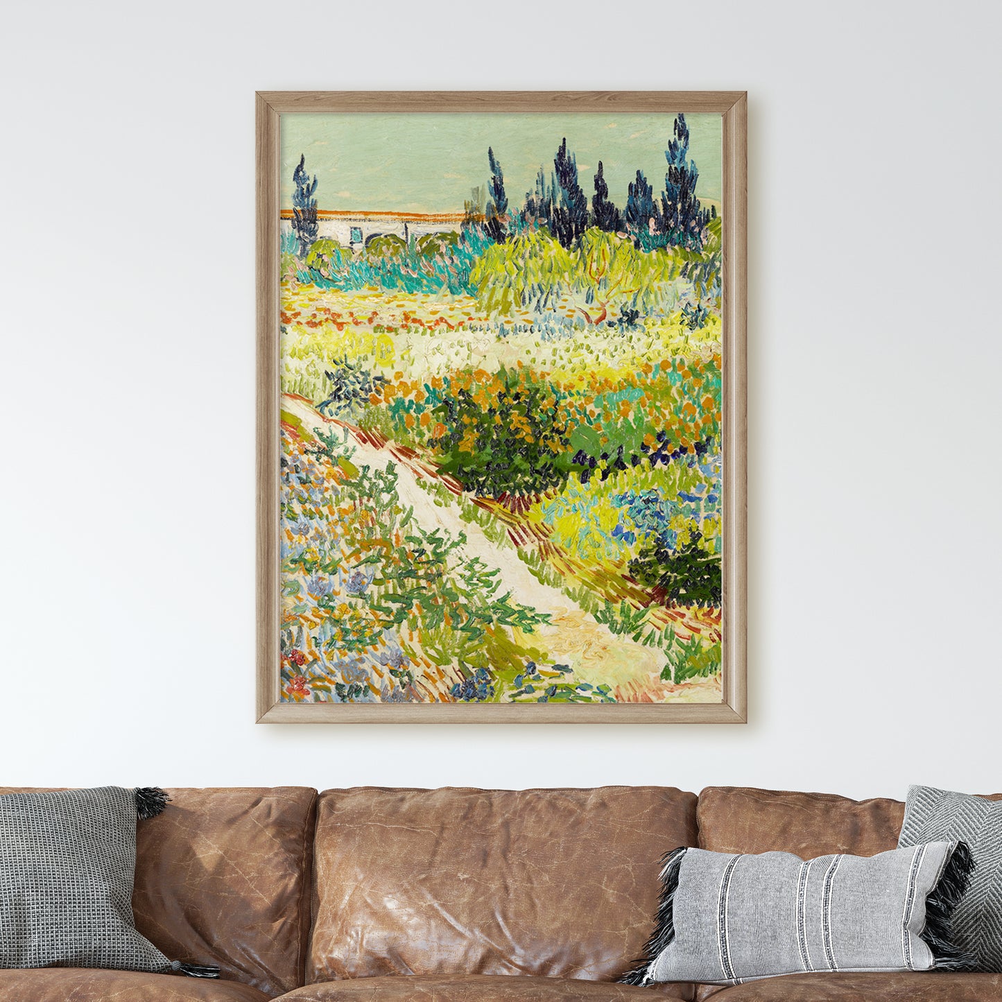 Garden At Arles by Vincent Van Gogh