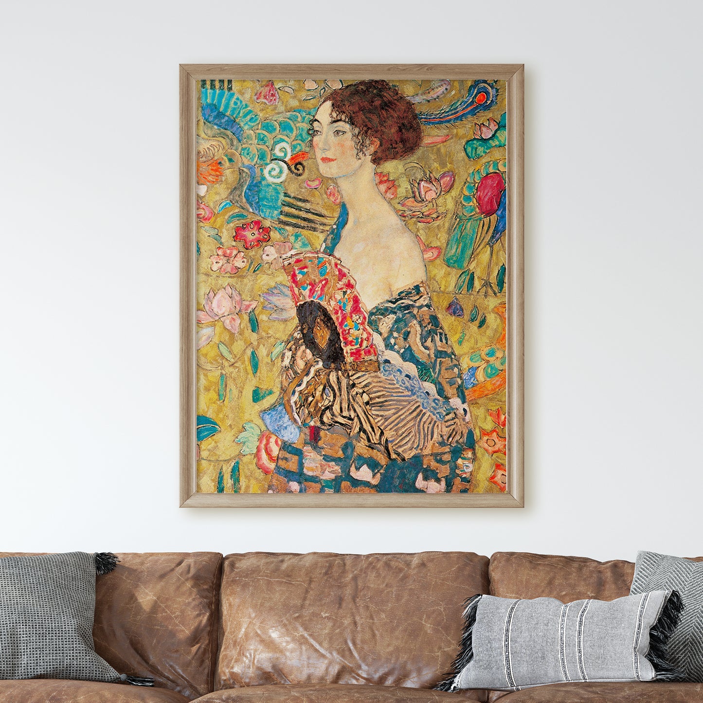 Donna Con Ventaglio (Woman with Fan) by Gustav Klimt