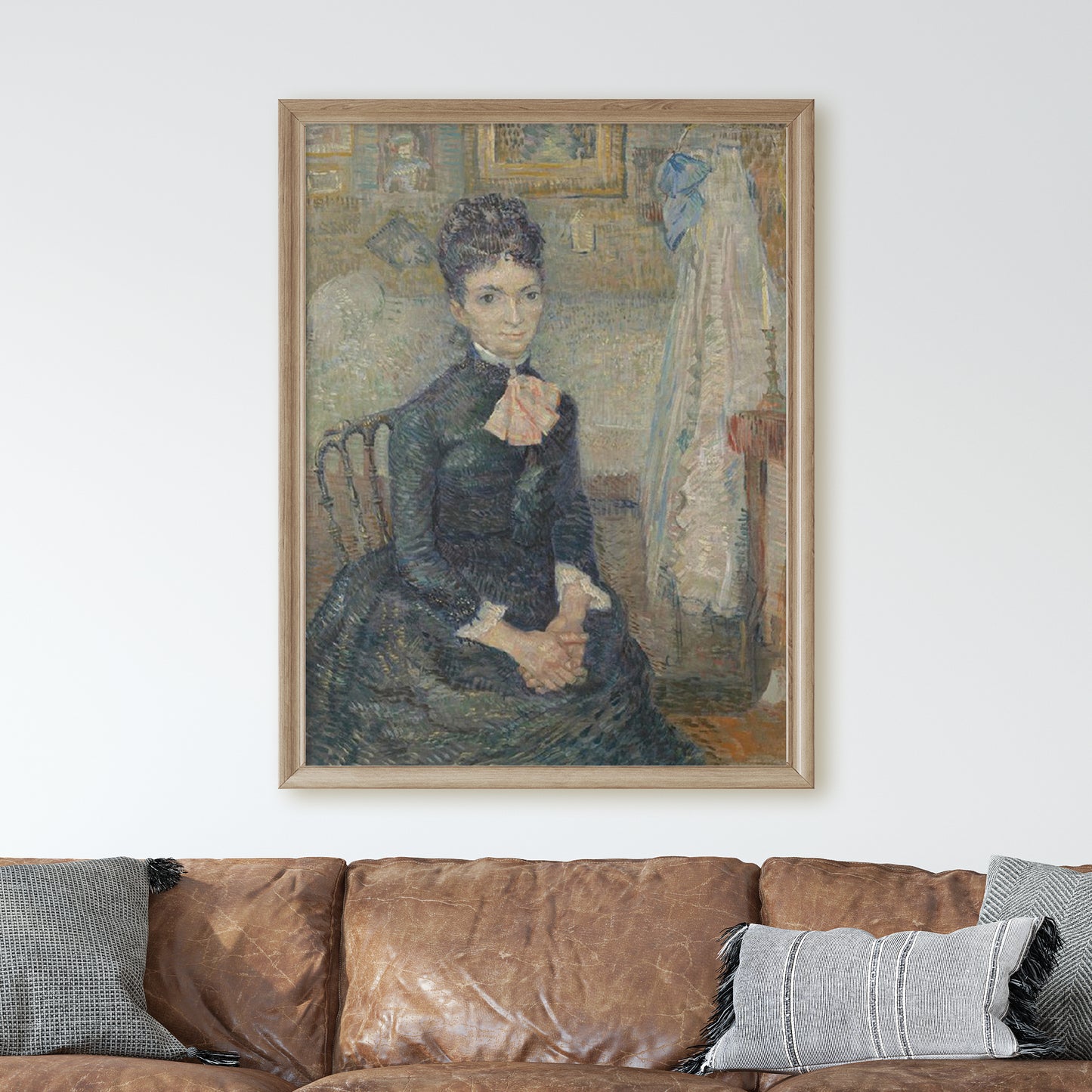 Portrait of Léonie Rose Charbuy-Davy (1887) by Van Gogh