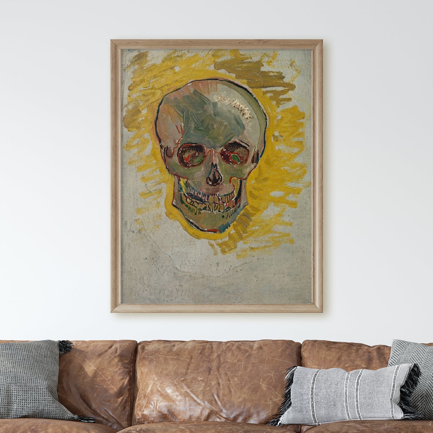 Skull (1887) by Van Gogh