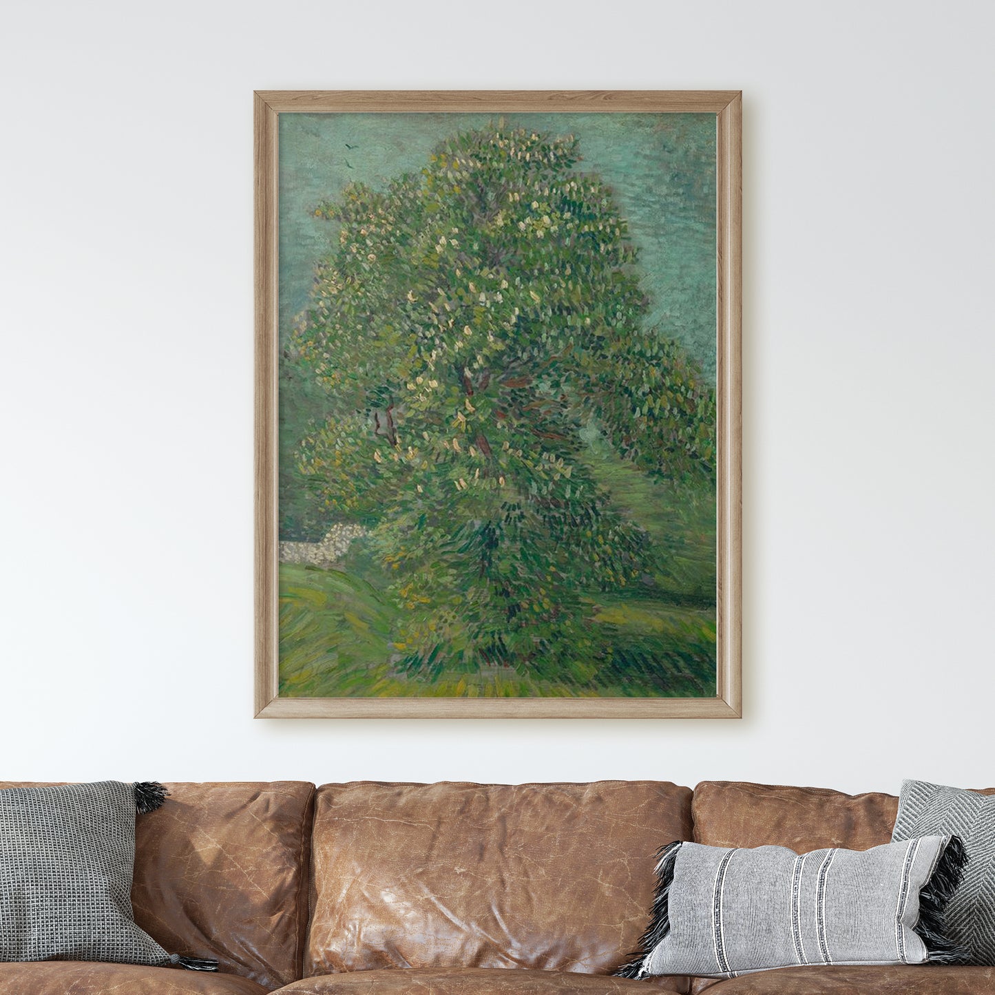 Horse Chestnut Tree in Blossom (1887) by Van Gogh