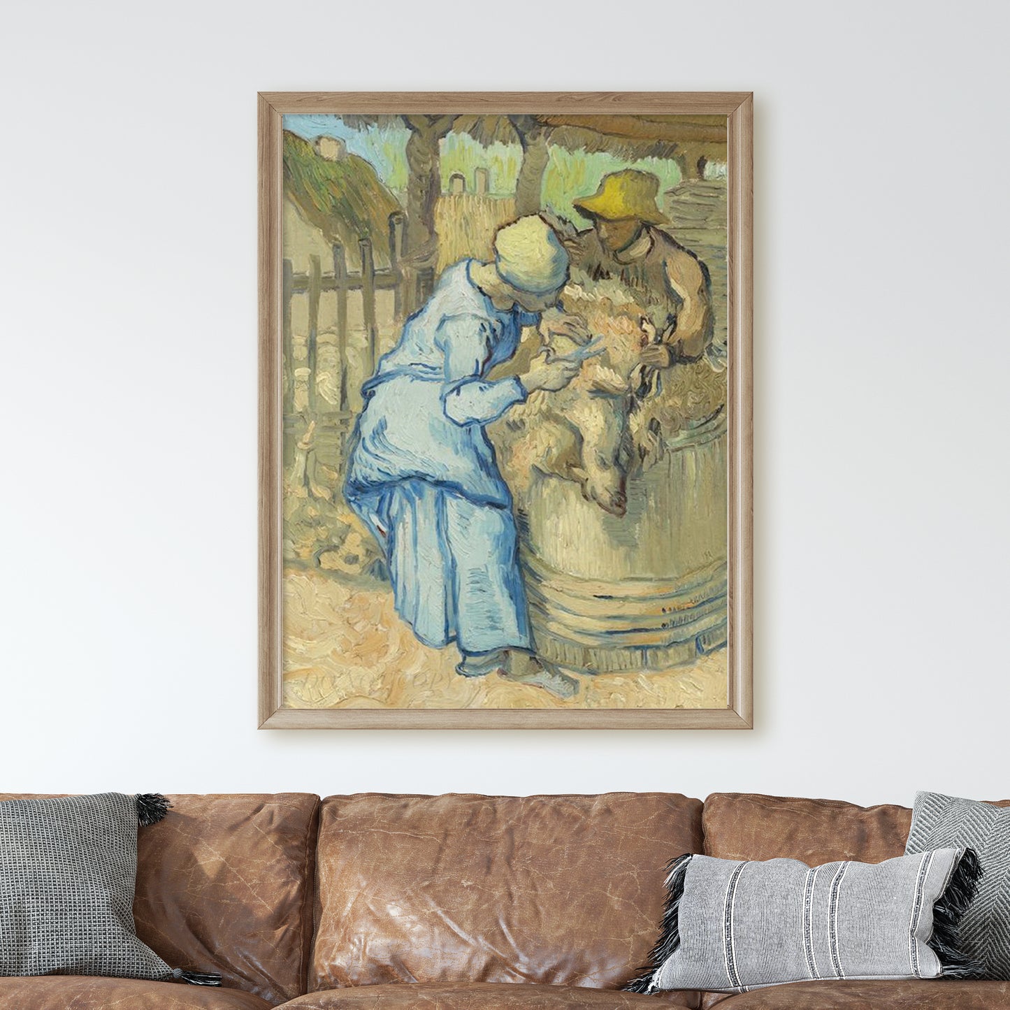 The Sheepshearer (1889) by Van Gogh