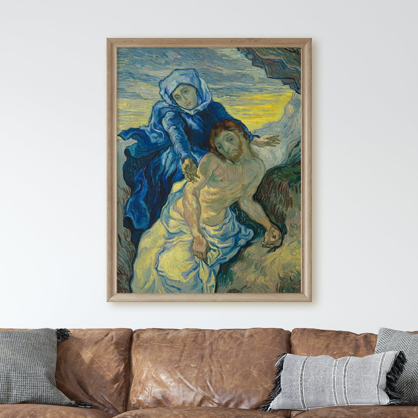 Pietà (after Delacroix) (1889) by Van Gogh