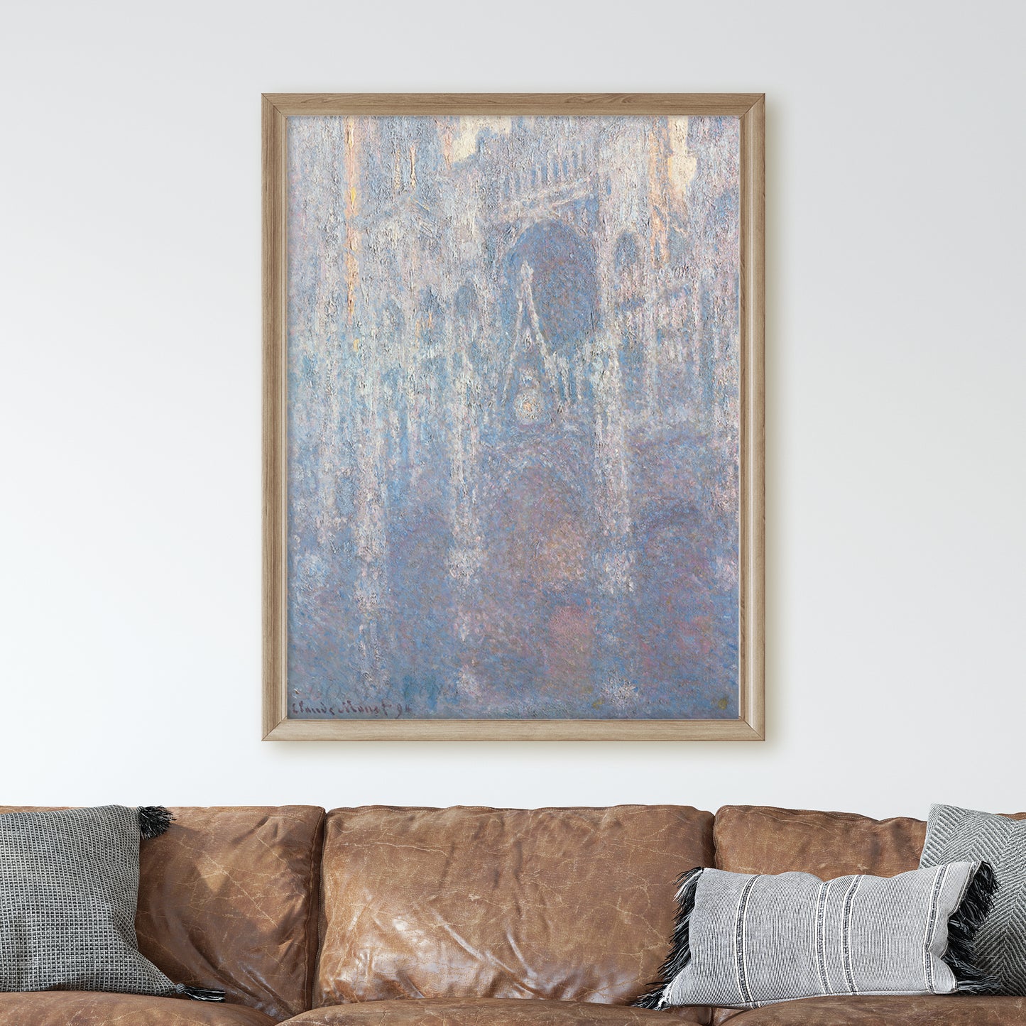 The Portal of Rouen Cathedral in Morning Light (1894) by Claude Monet