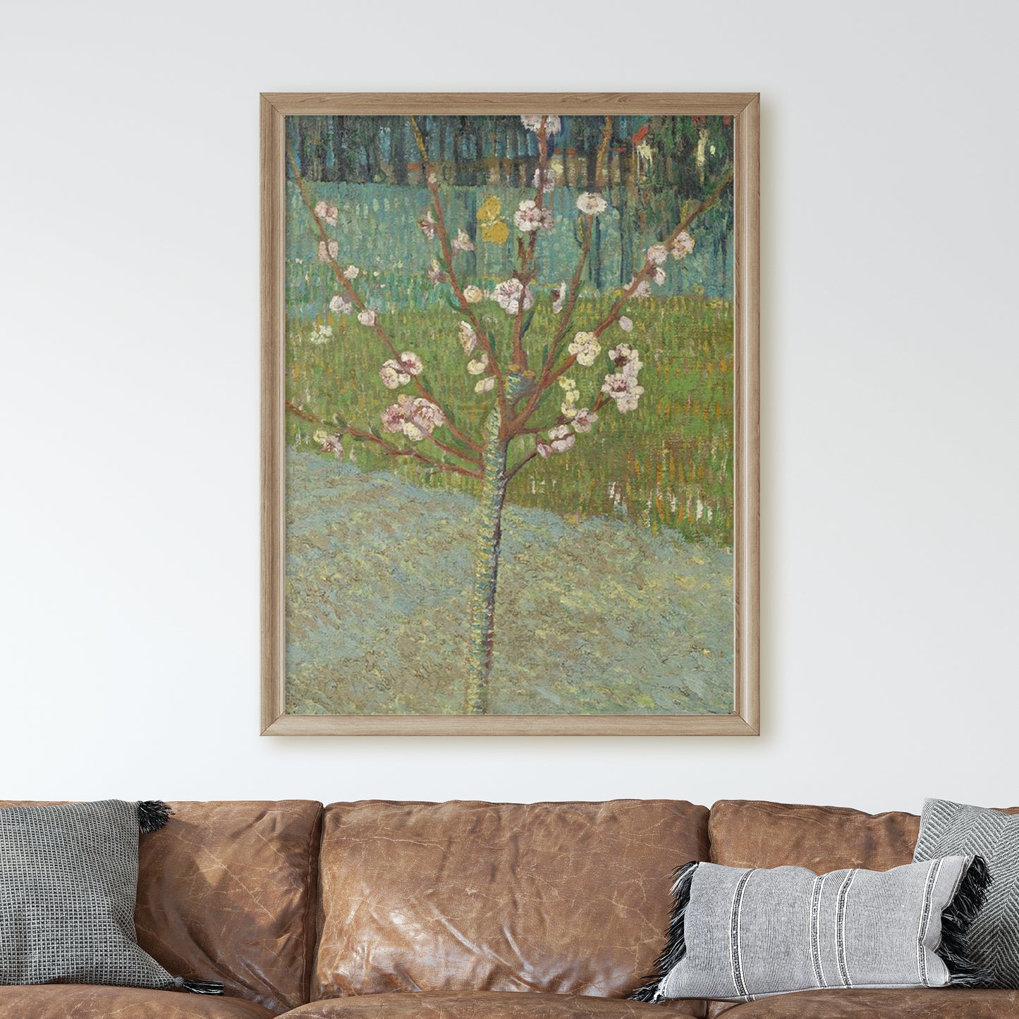 Peach Tree in Blossom (1888) by Van Gogh
