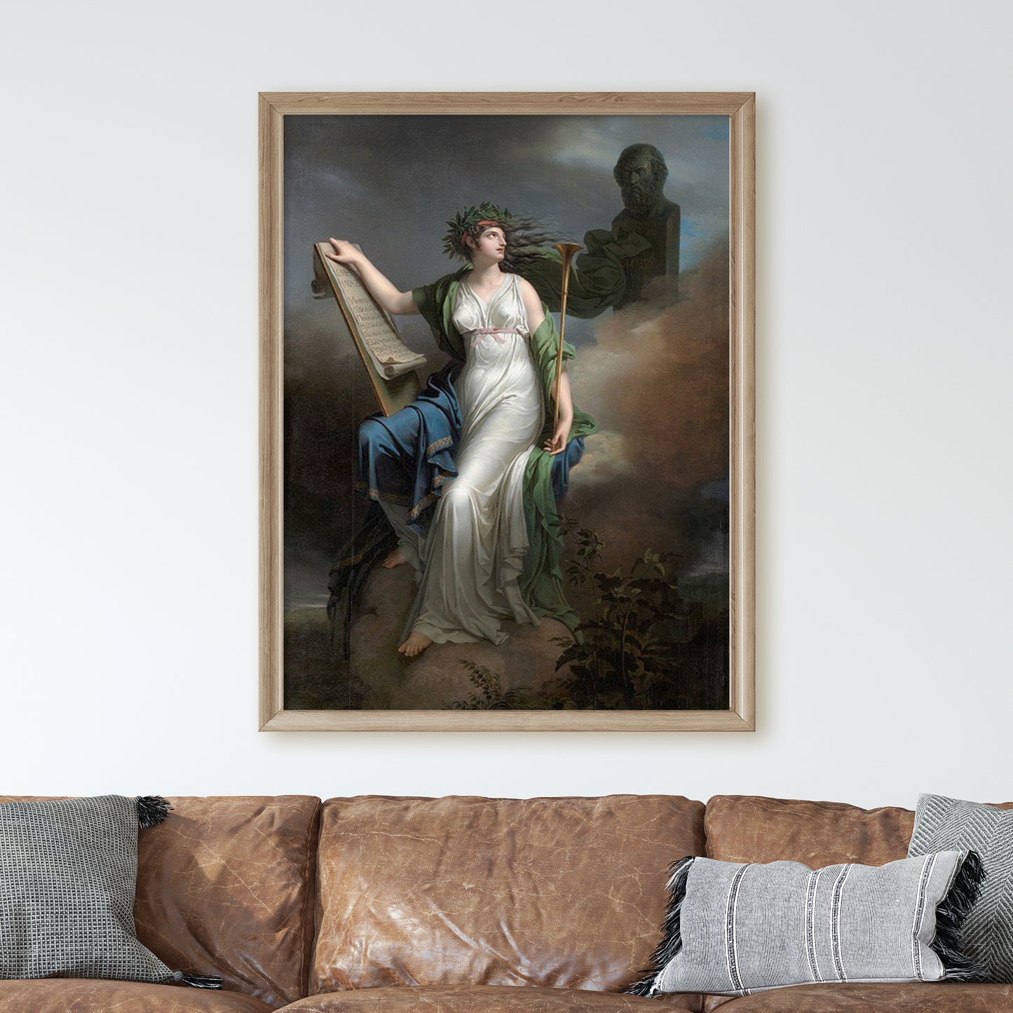 Calliope, Muse of Epic Poetry (1798) by Charles Meynier